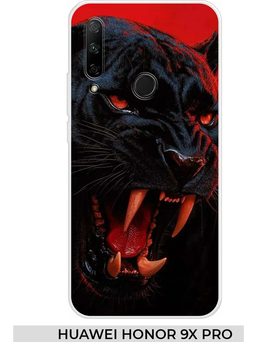 Huawei / Чехол на Honor 9X PRO Y9S пантерой