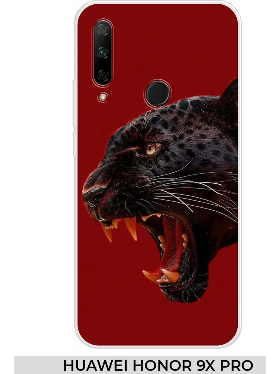 Huawei / Чехол на Honor 9X PRO Y9S пантерой