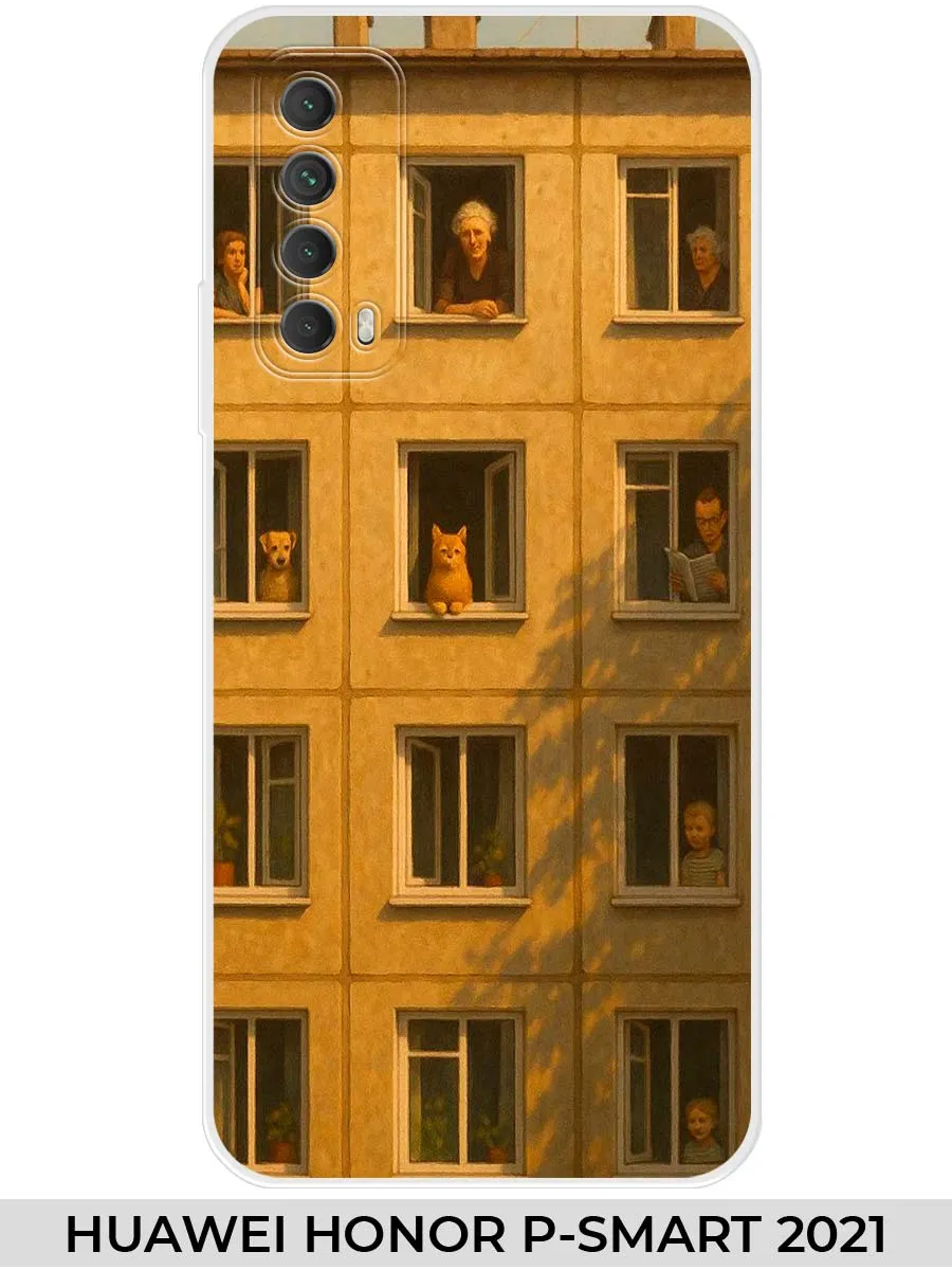 Huawei / Чехол на Honor P SMART 2021 Y7A панелька