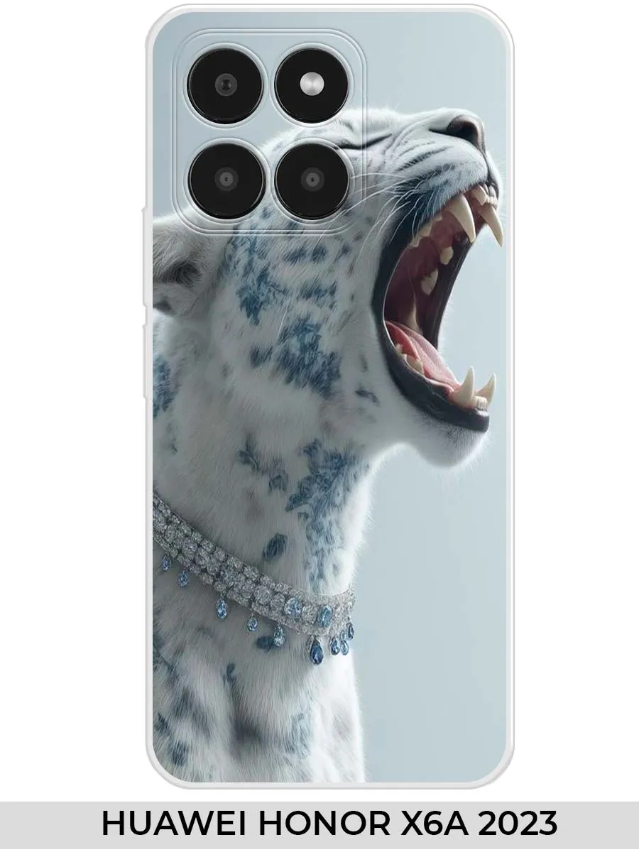 Huawei / Чехол на Honor X6A 2023 пантерой