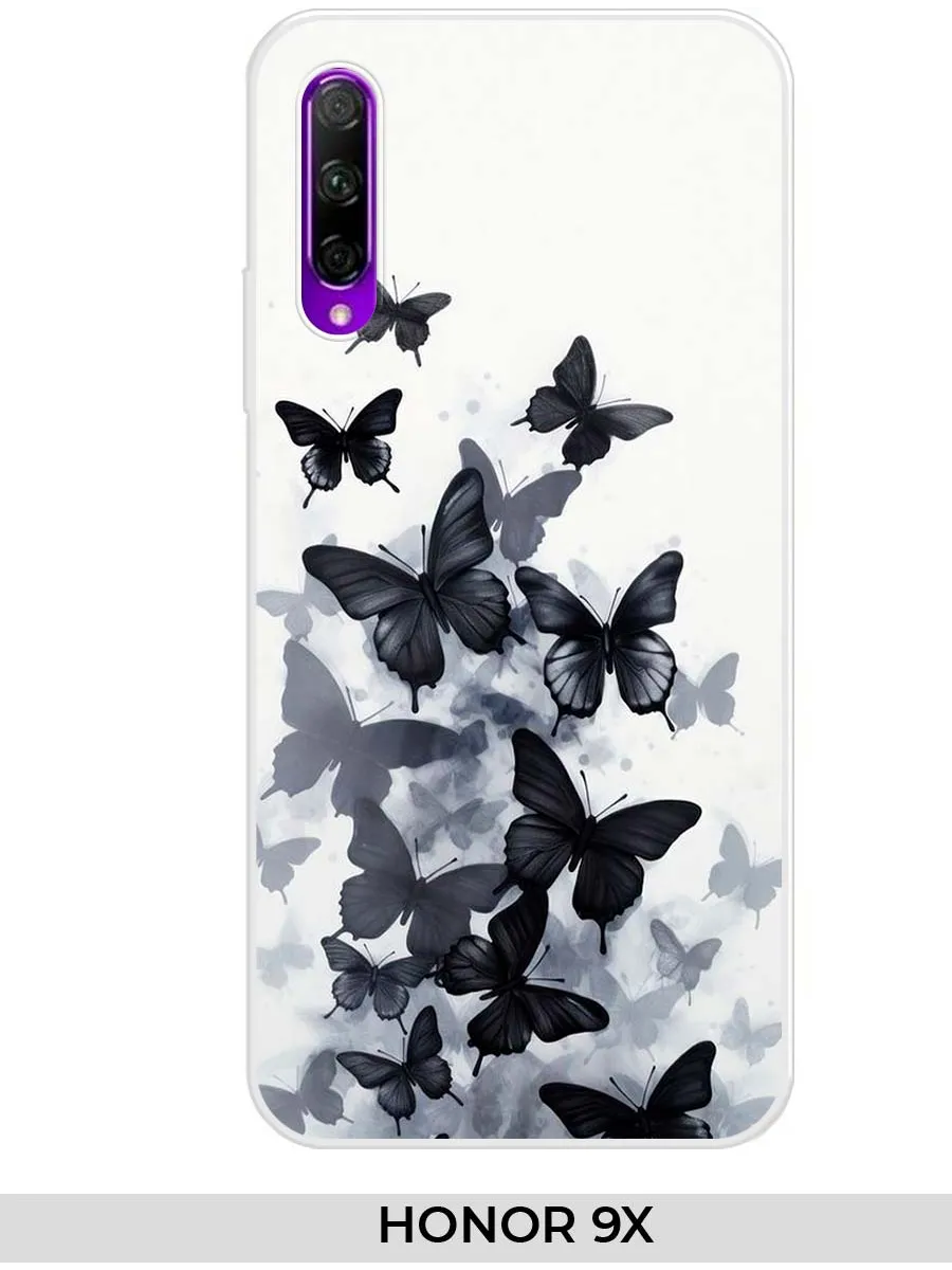 Huawei / Чехол на Honor 9x P Smart Z с бабочками