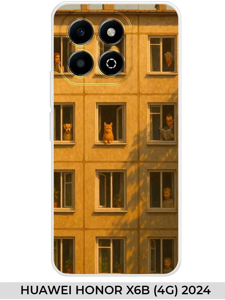 Huawei / Чехол на Honor X6B (4G) 2024 панелька