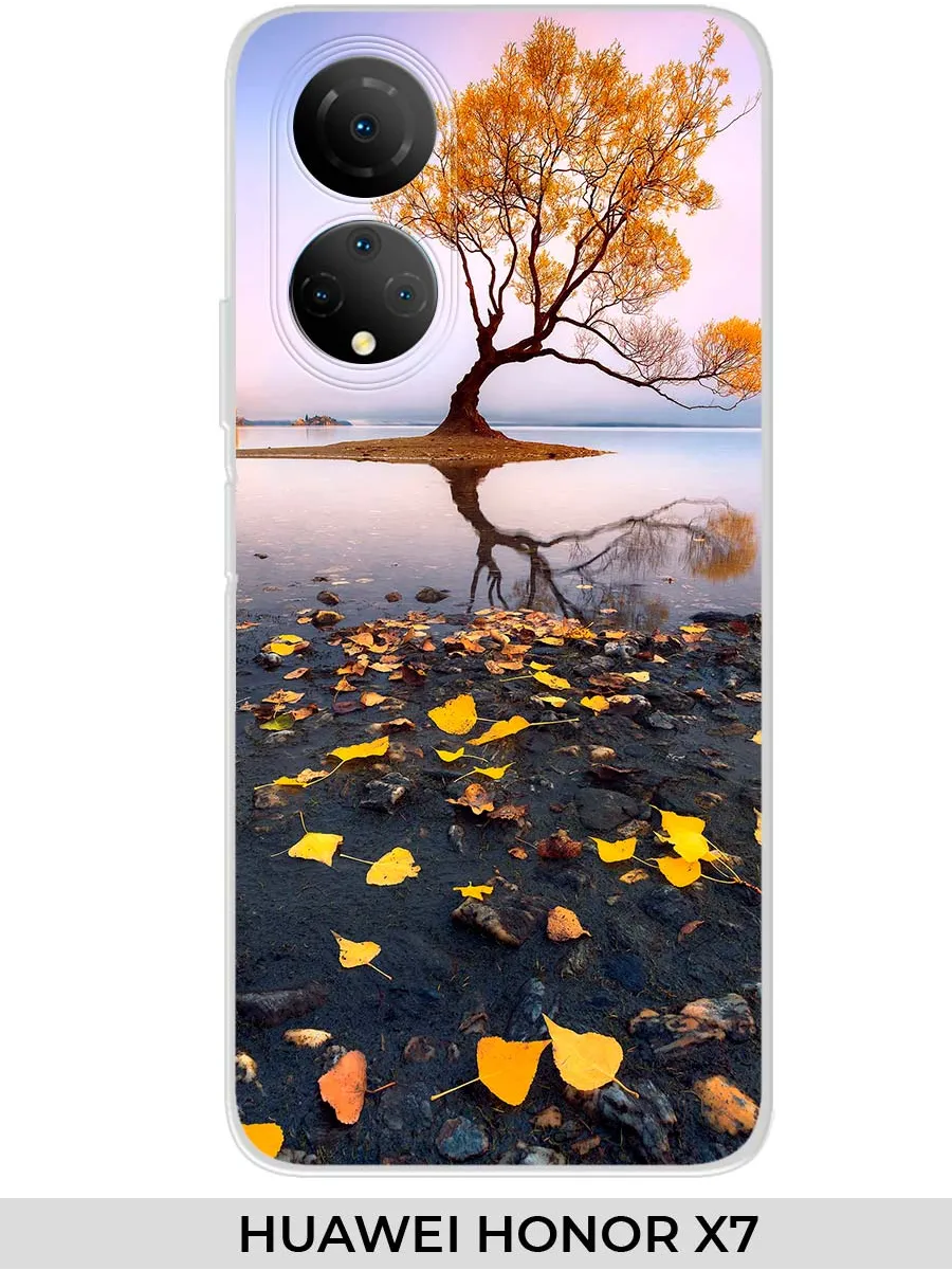 Huawei / Чехол на HONOR X7 (для Хонор икс 7) Природа