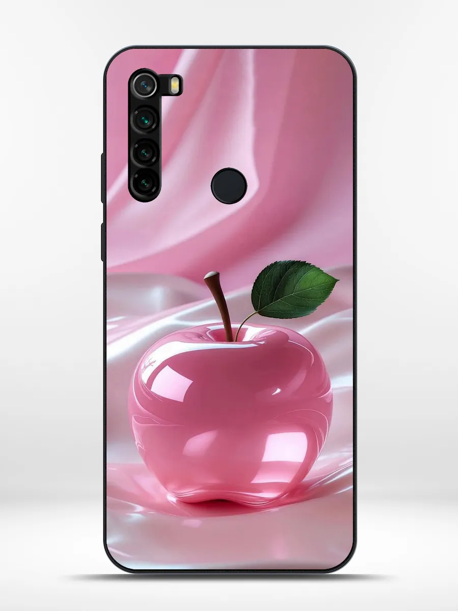 KRISTYSHOP / Чехол на Redmi Note 8 яблоко