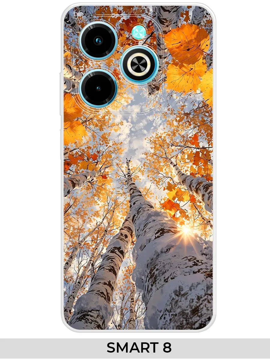 Infinix / Чехол на Smart 8 Природа