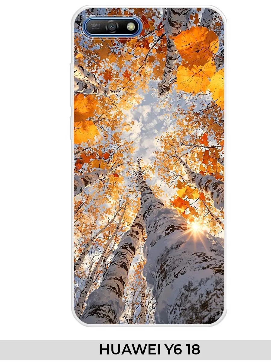 Huawei / Чехол на Y6 18 Природа