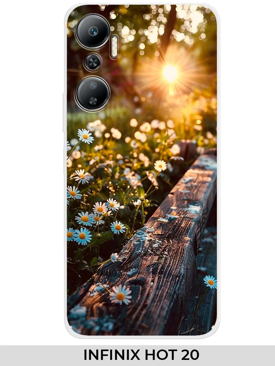 Infinix / Чехол на HOT 20 (для Инфиникс хот 20) Природа