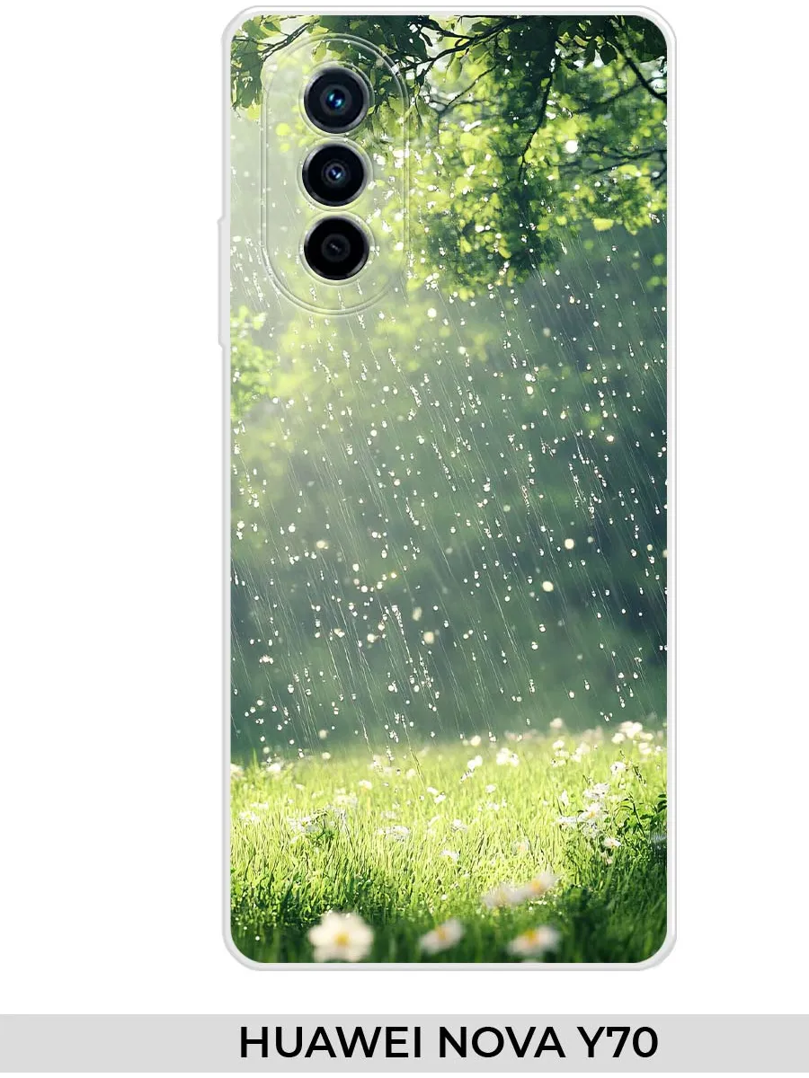 Huawei / Чехол на Nova Y70 (для Хуавей нова ю70) Природа