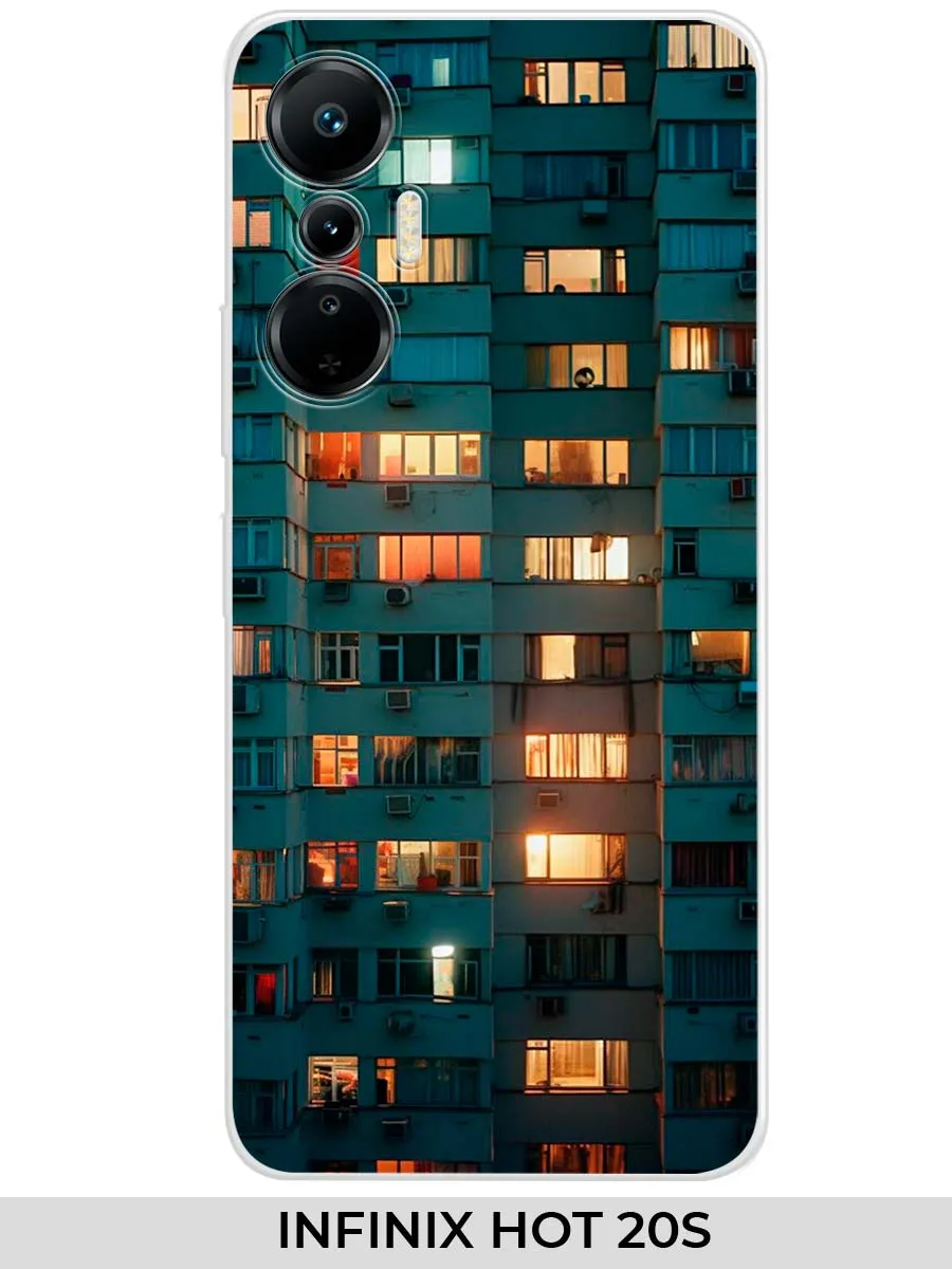 Infinix / Чехол на HOT 20S (для Инфиникс хот 20с) панелька