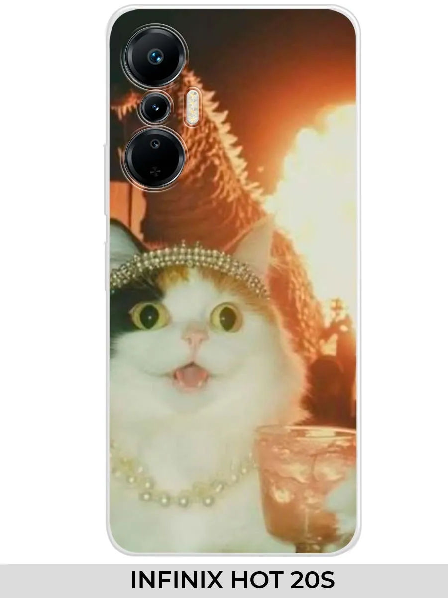Infinix / Чехол на HOT 20S (для Инфиникс хот 20с) Прикол