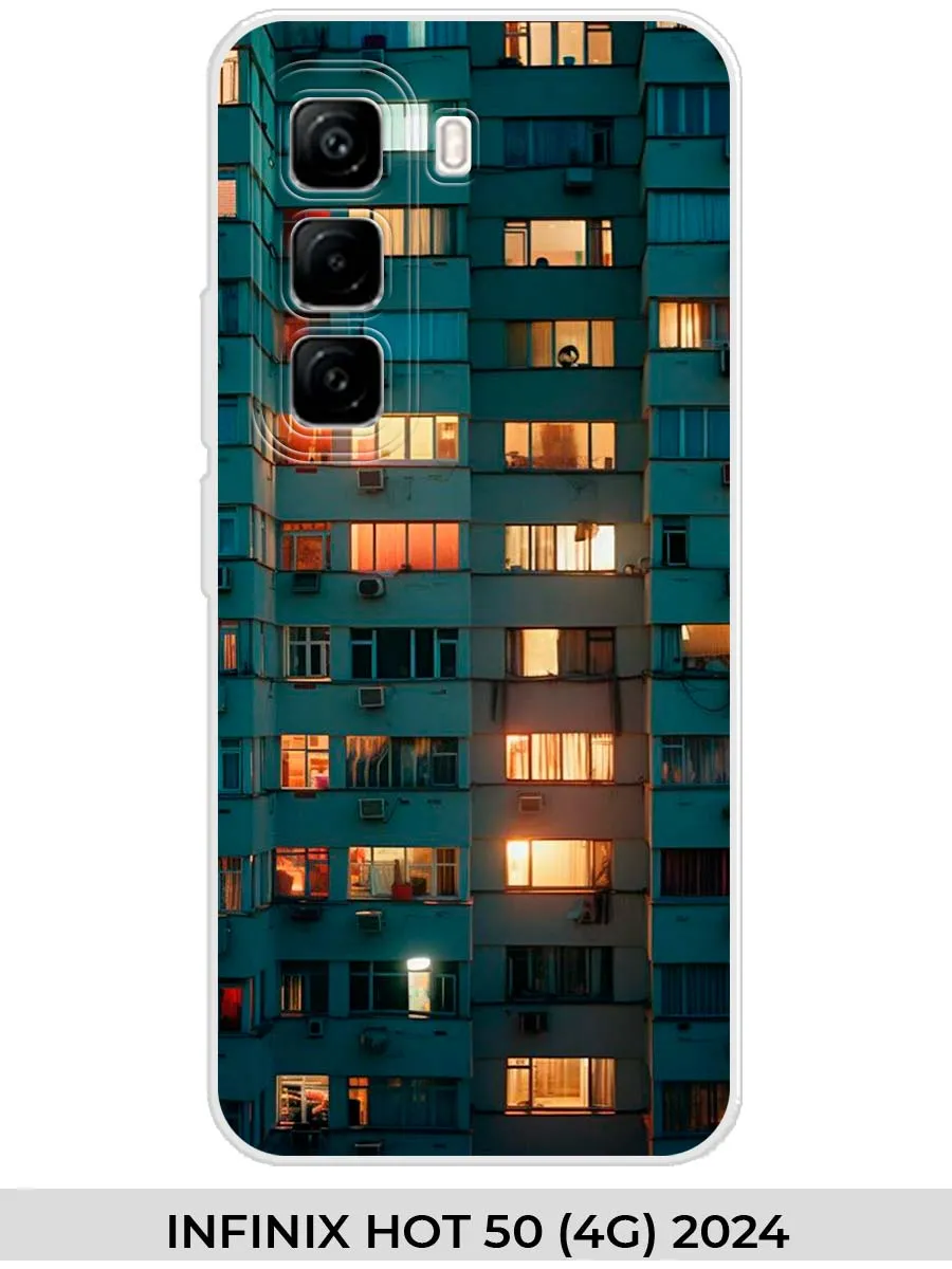 Infinix / Чехол на HOT 50 (4G) 2024 панелька
