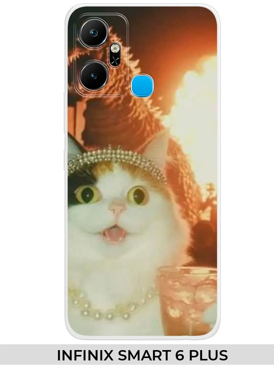Infinix / Чехол на SMART 6+ (для смарт 6 плюс) Прикол