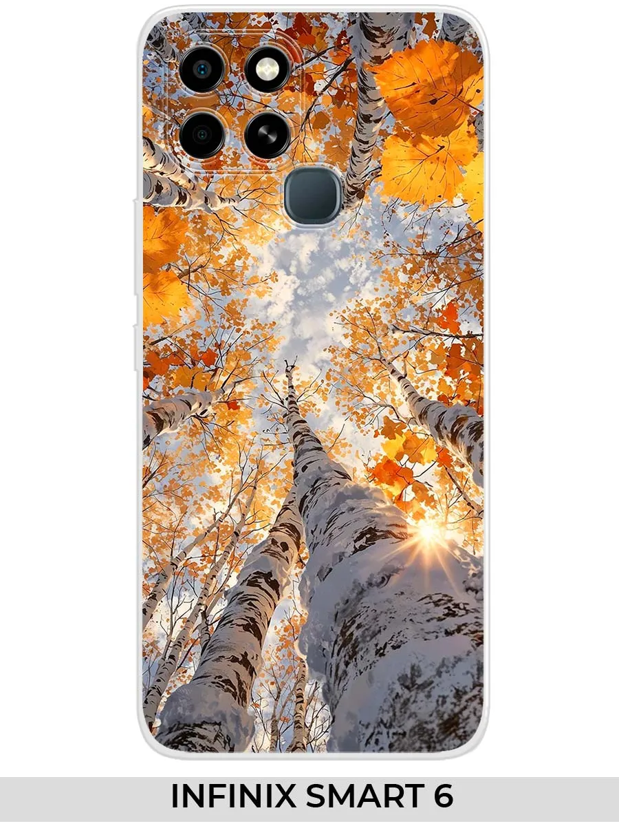 Infinix / Чехол на SMART 6 (для Инфиникс смарт 6) Природа