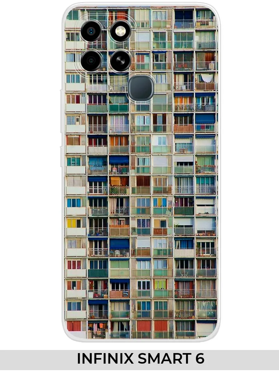 Infinix / Чехол на SMART 6 (для Инфиникс смарт 6) панелька