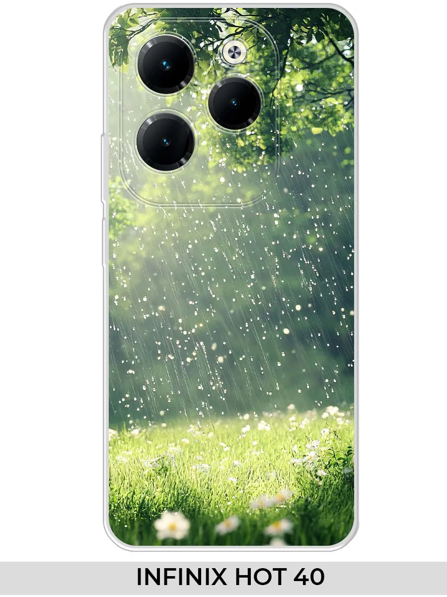 Infinix / Чехол на Hot 40 (для Инфиникс Хот 40) Природа