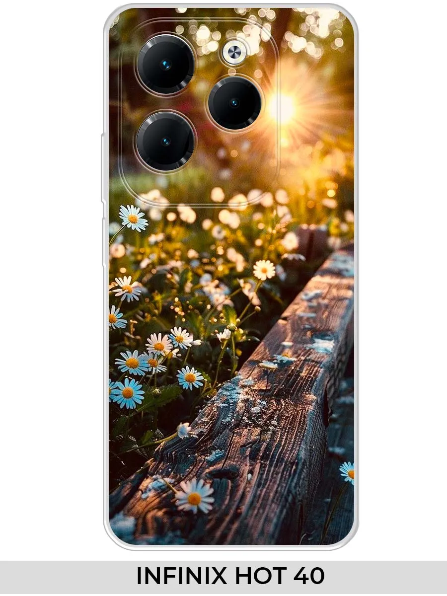 Infinix / Чехол на Hot 40 (для Инфиникс Хот 40) Природа