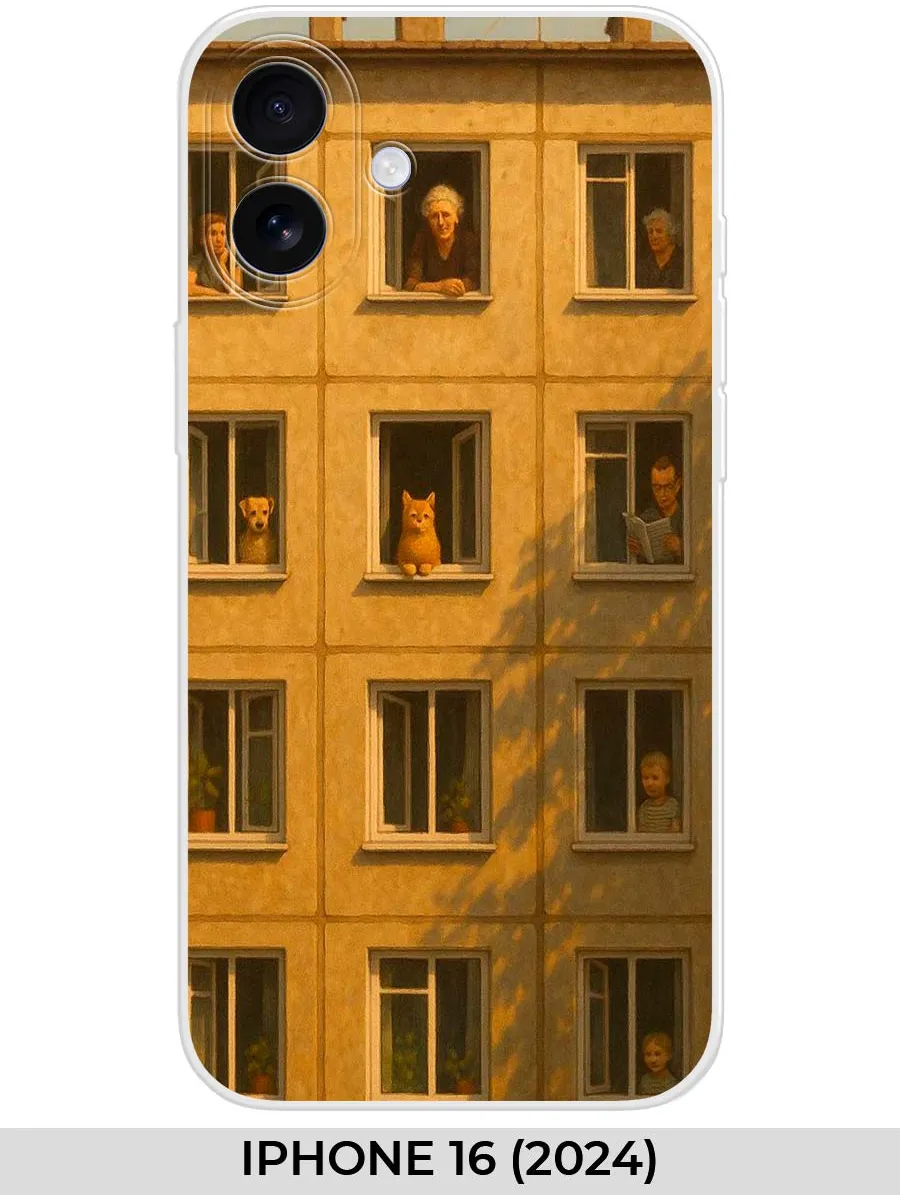 NOOTO / Чехол на iPhone 16 (2024) панелька