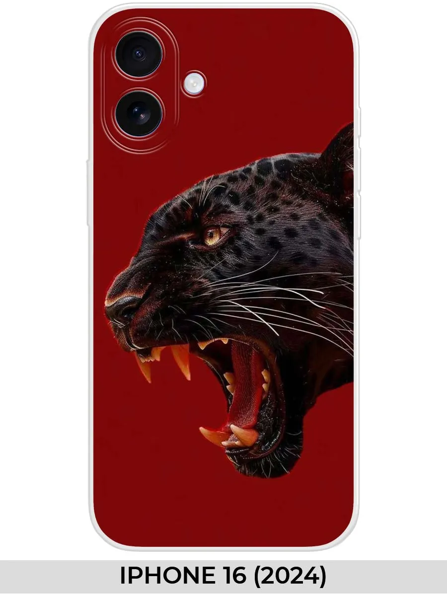 NOOTO / Чехол на iPhone 16 (2024) пантерой