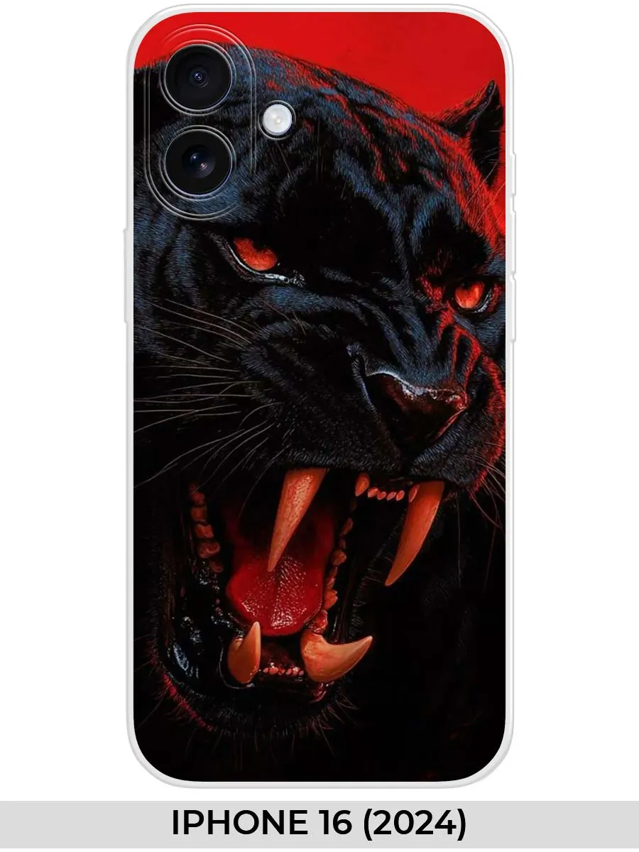 NOOTO / Чехол на iPhone 16 (2024) пантерой