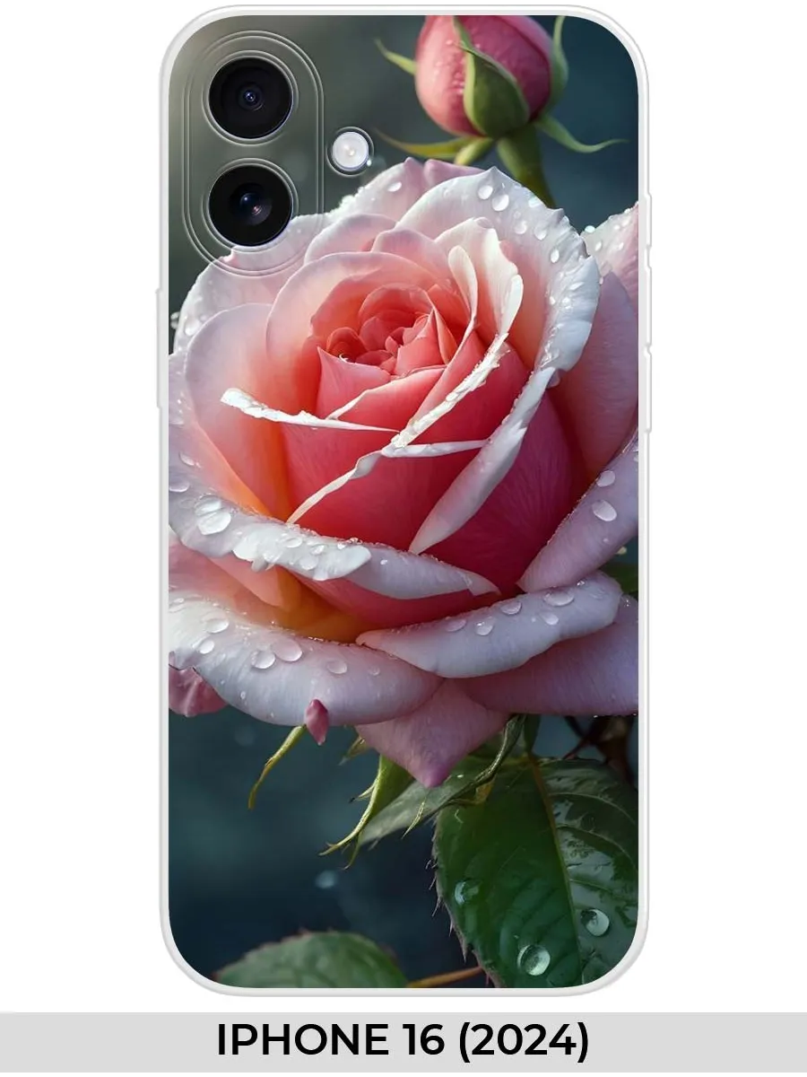 NOOTO / Чехол на iPhone 16 (2024) розами