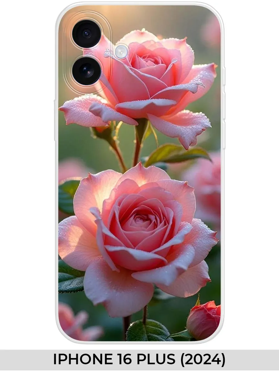 NOOTO / Чехол на iPhone 16 Plus (2024) розами