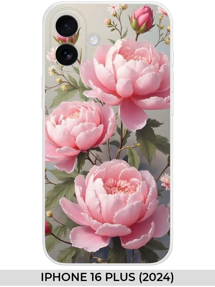 NOOTO / Чехол на iPhone 16 Plus (2024) розами
