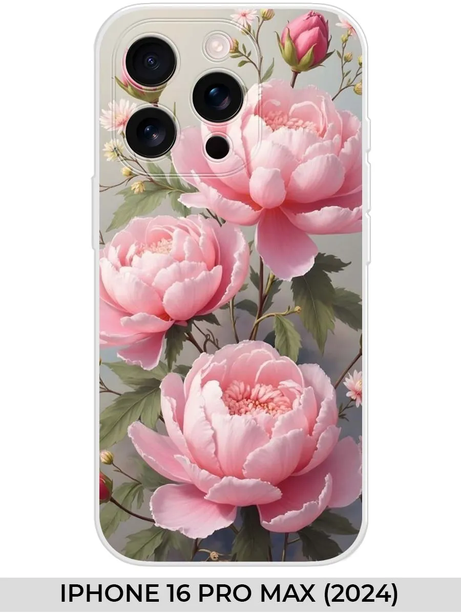 NOOTO / Чехол на iPhone 16 PRO MAX (2024) розами
