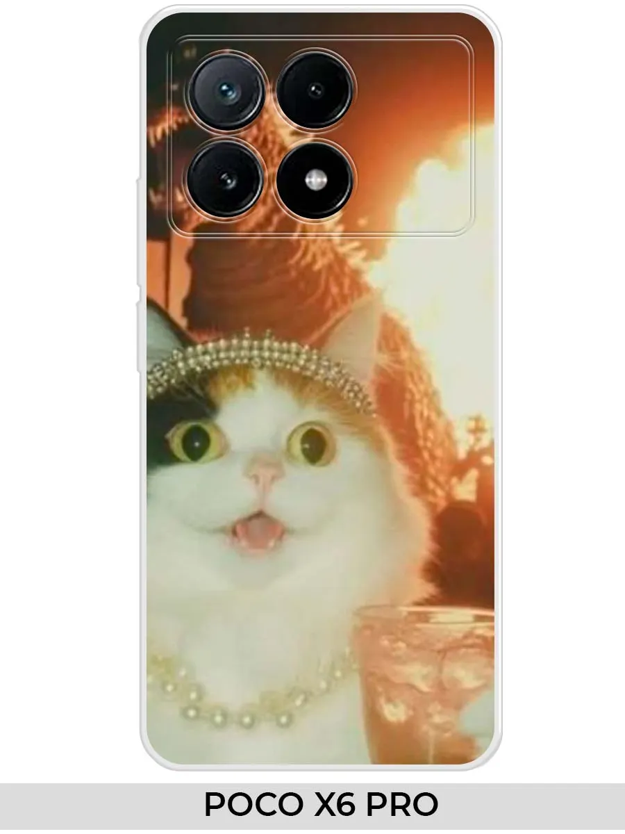 Xiaomi / Чехол на POCO X6 PRO K70E Прикол