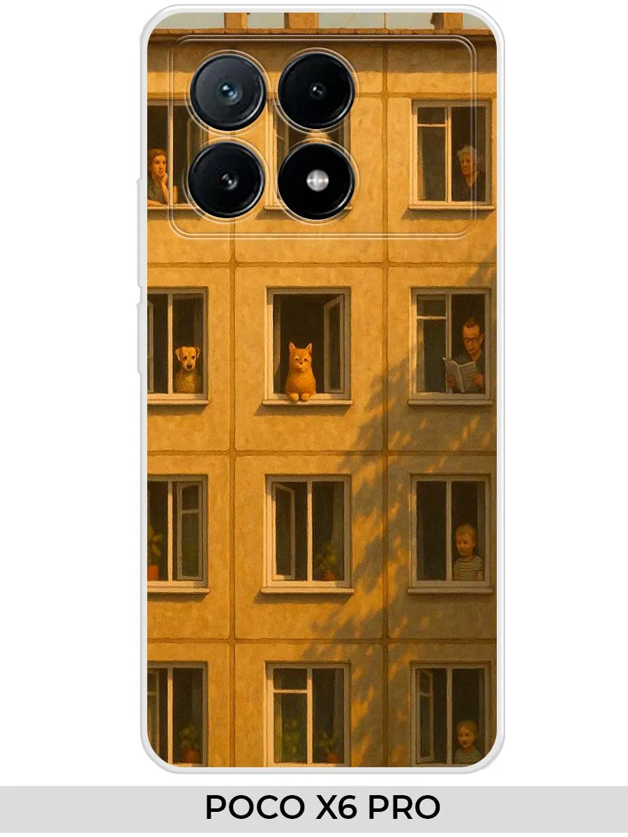 Xiaomi / Чехол на POCO X6 PRO K70E панелька