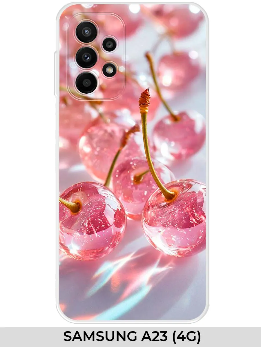 Samsung / Чехол на A23 A235F (для Самсунг А23) вишня