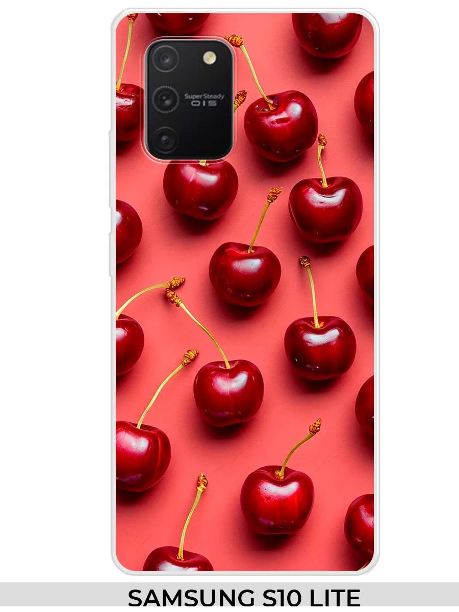 Samsung / Чехол на S10 lite (для Самсунг С10 лайт) вишня