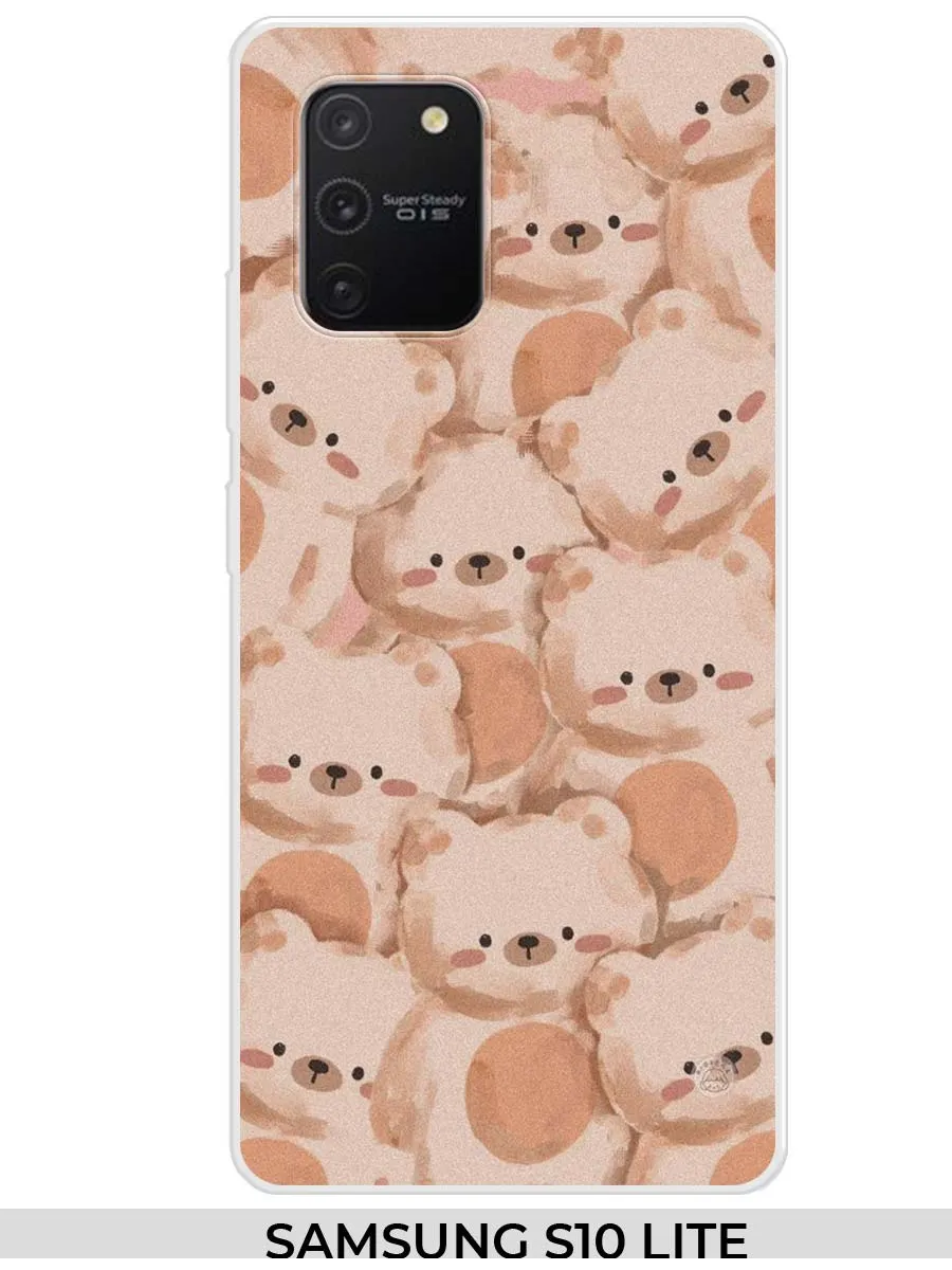 Samsung / Чехол на S10 lite (для Самсунг С10 лайт) мишка