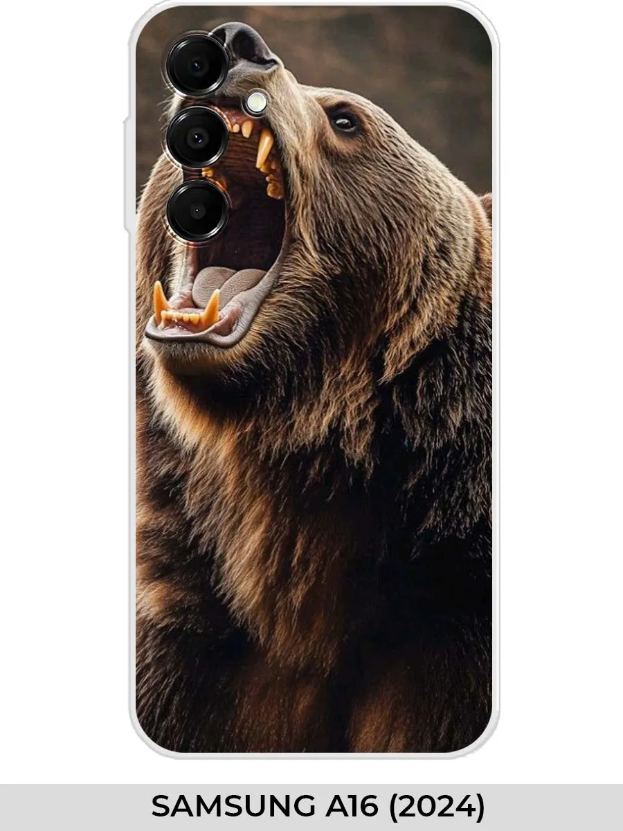 Samsung / Чехол на A16 (2024) Медведь