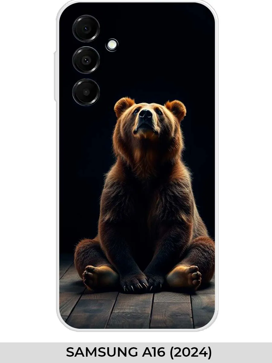 Samsung / Чехол на A16 (2024) Медведь