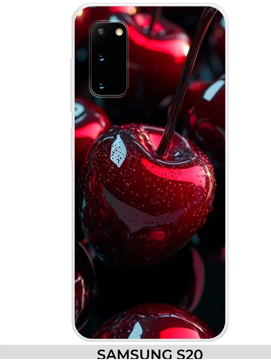 Samsung / Чехол на S20 S11e (для Самсунг С11е) вишня