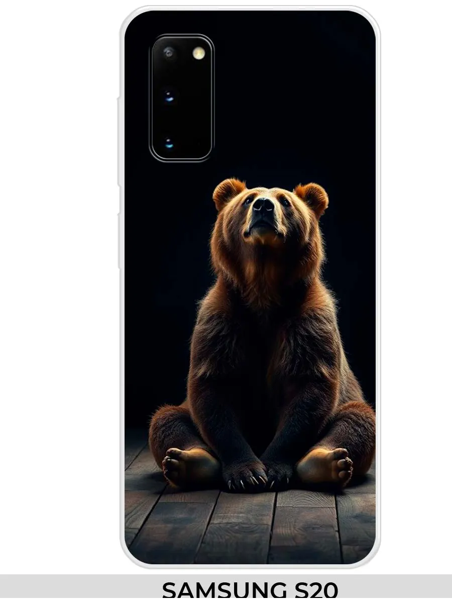 Samsung / Чехол на S20 S11e (для Самсунг С11е) Медведь
