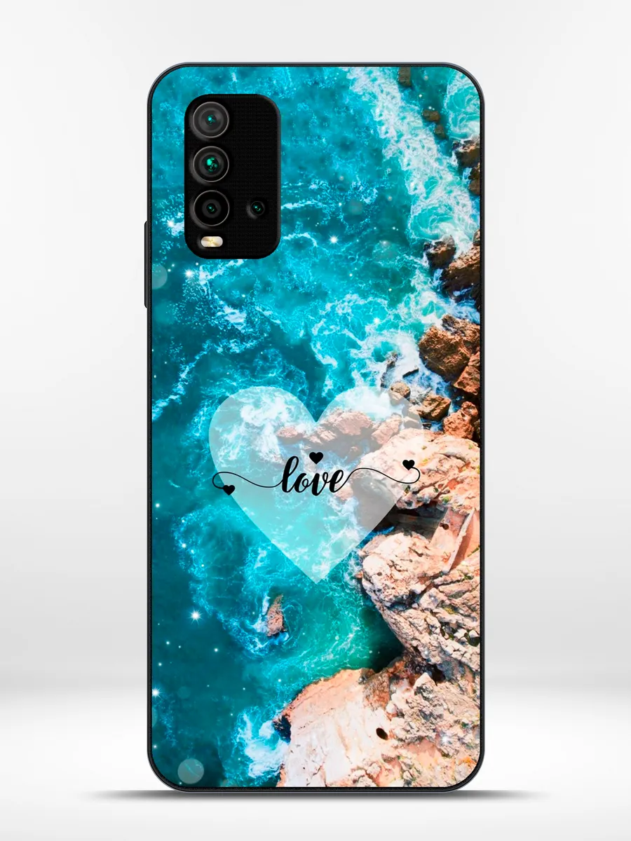 KRISTYSHOP / Чехол на Redmi 9T принт с надписью