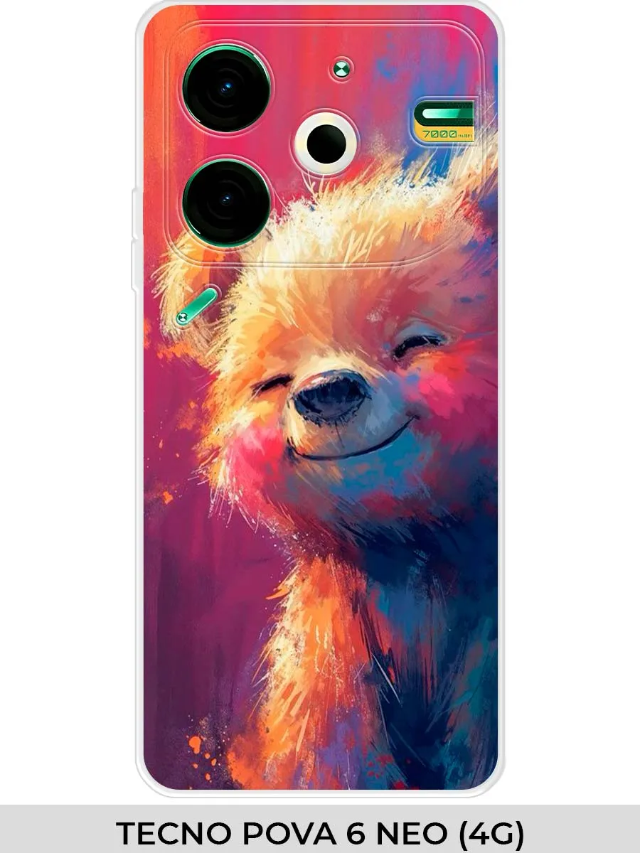 TECNO / Чехол на POVA 6 NEO (4G) мишка