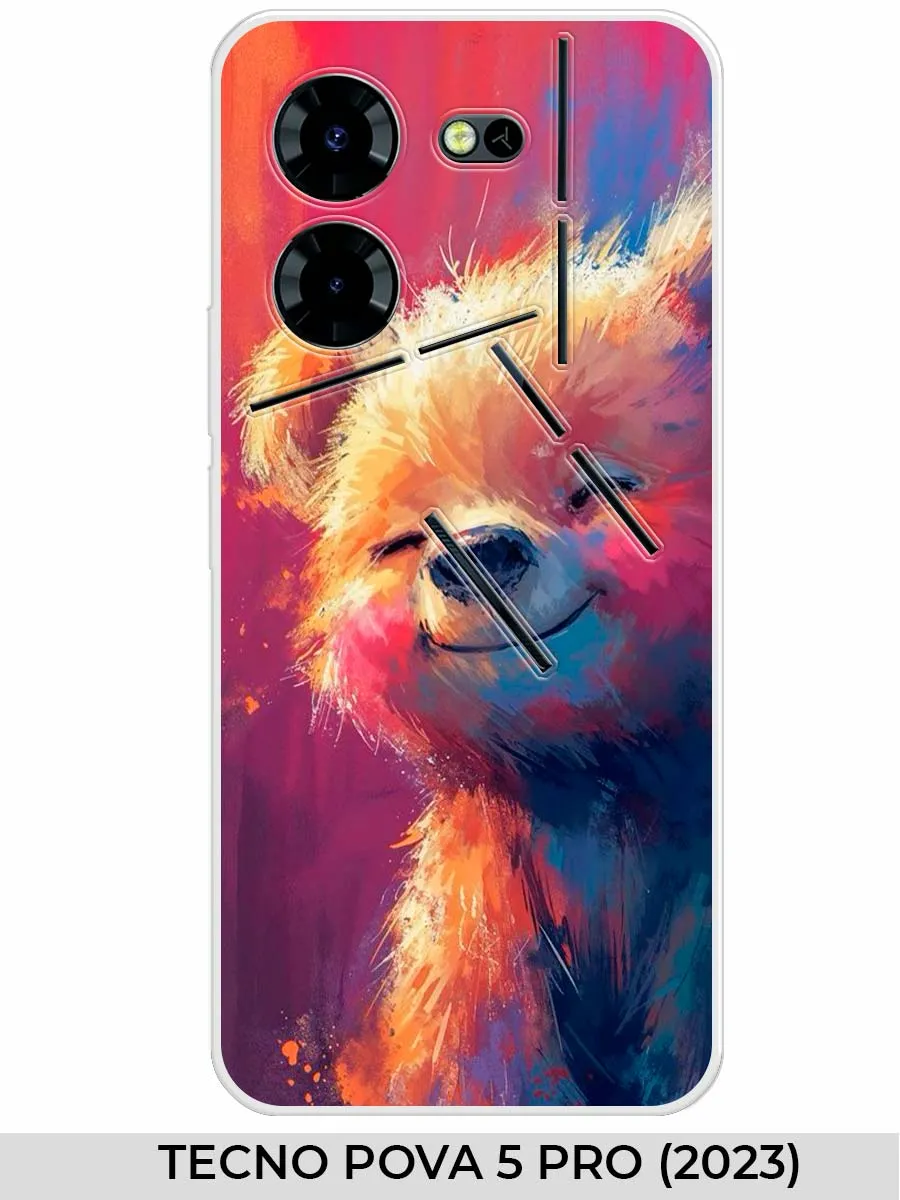 TECNO / Чехол на POVA 5_PRO (2023) мишка