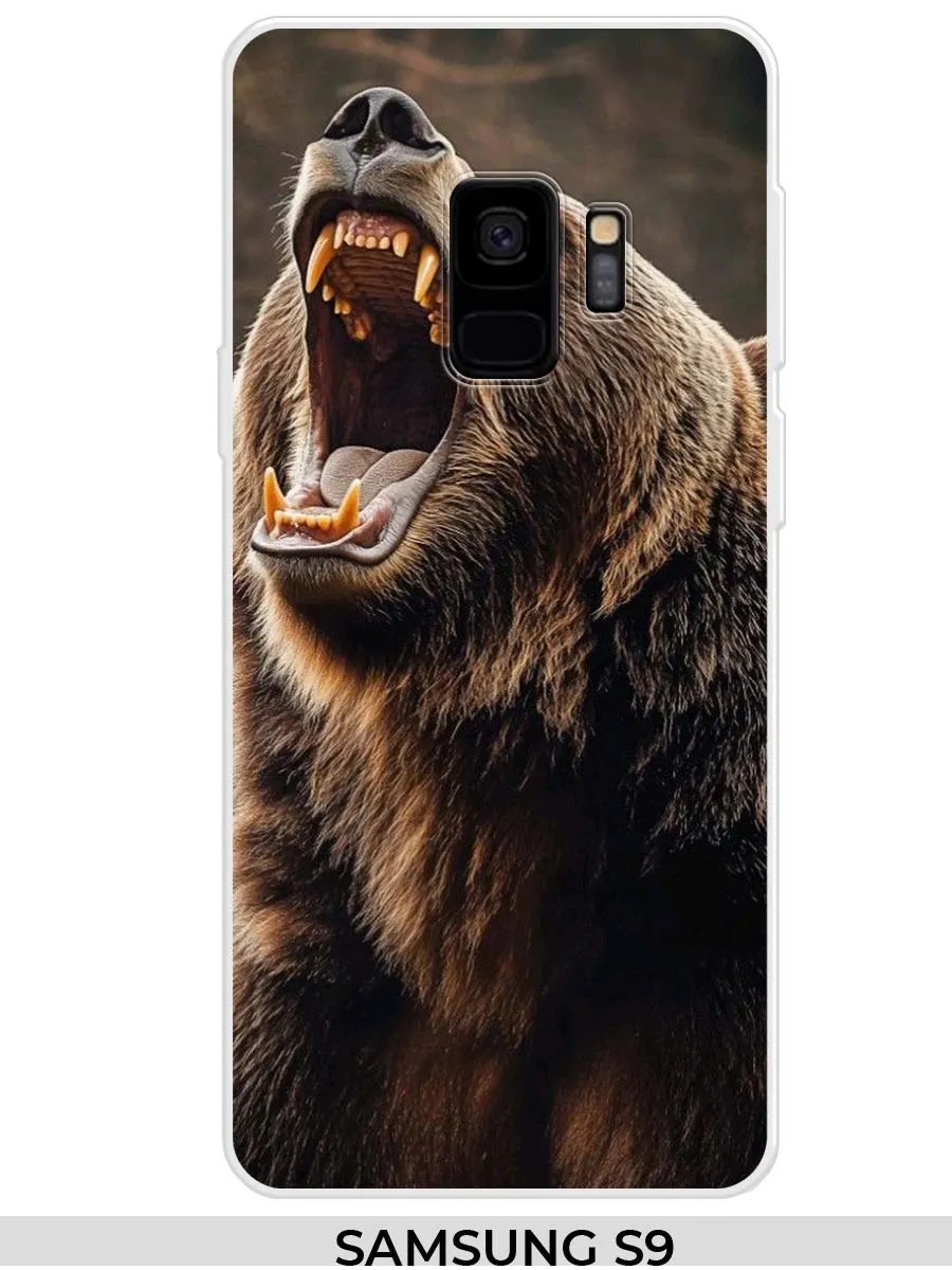 Samsung / Чехол на S9 (для Самсунг С9) Медведь
