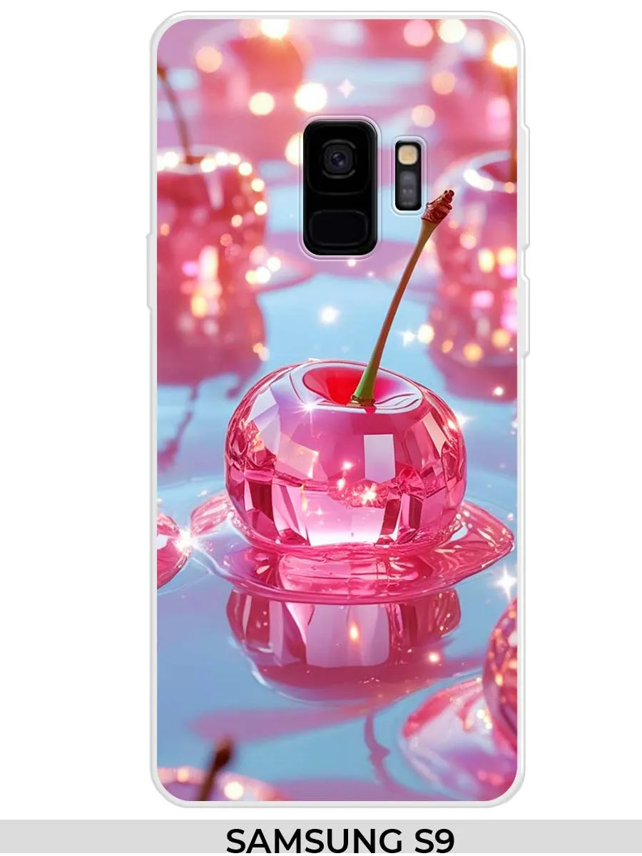 Samsung / Чехол на S9 (для Самсунг С9) вишня