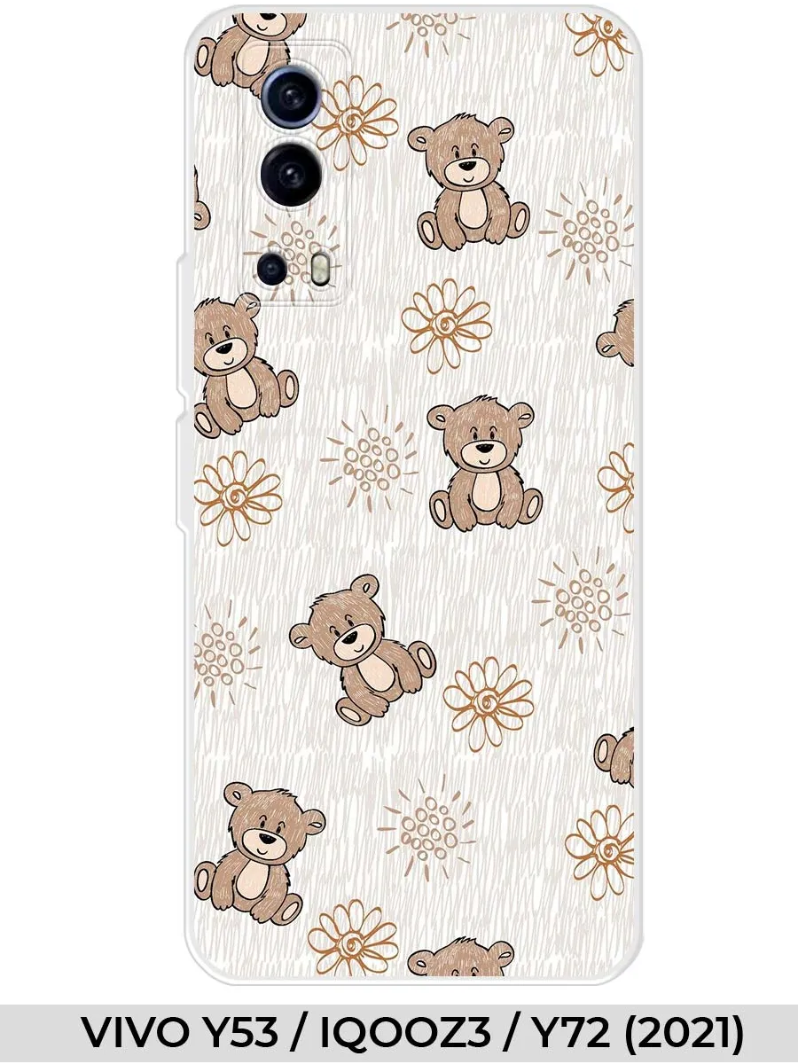 VIVO / Чехол на Y53_IQOOZ3_Y72 (2021) (для Виво У53) мишка