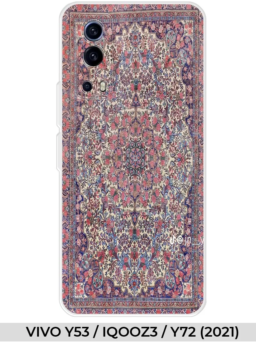 VIVO / Чехол на Y53_IQOOZ3_Y72 (2021) (для Виво У53) ковёр