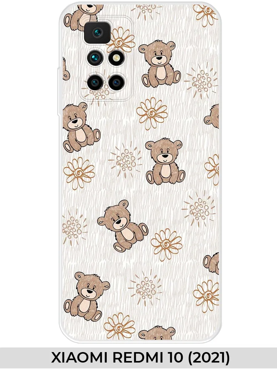Xiaomi / Чехол на Redmi 10 (для Редми 10) мишка