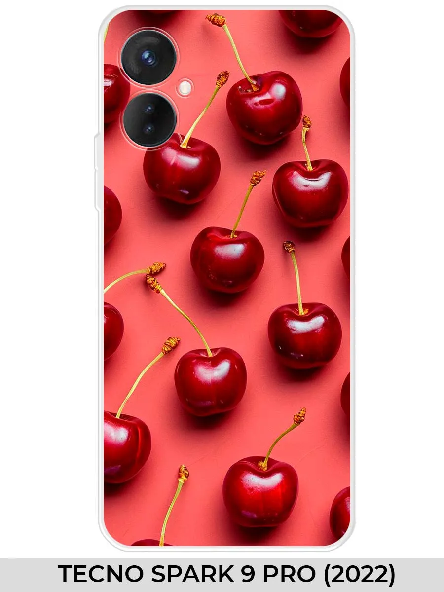 TECNO / Чехол на SPARK 9 PRO (для Техно Спарк 9 про) вишня