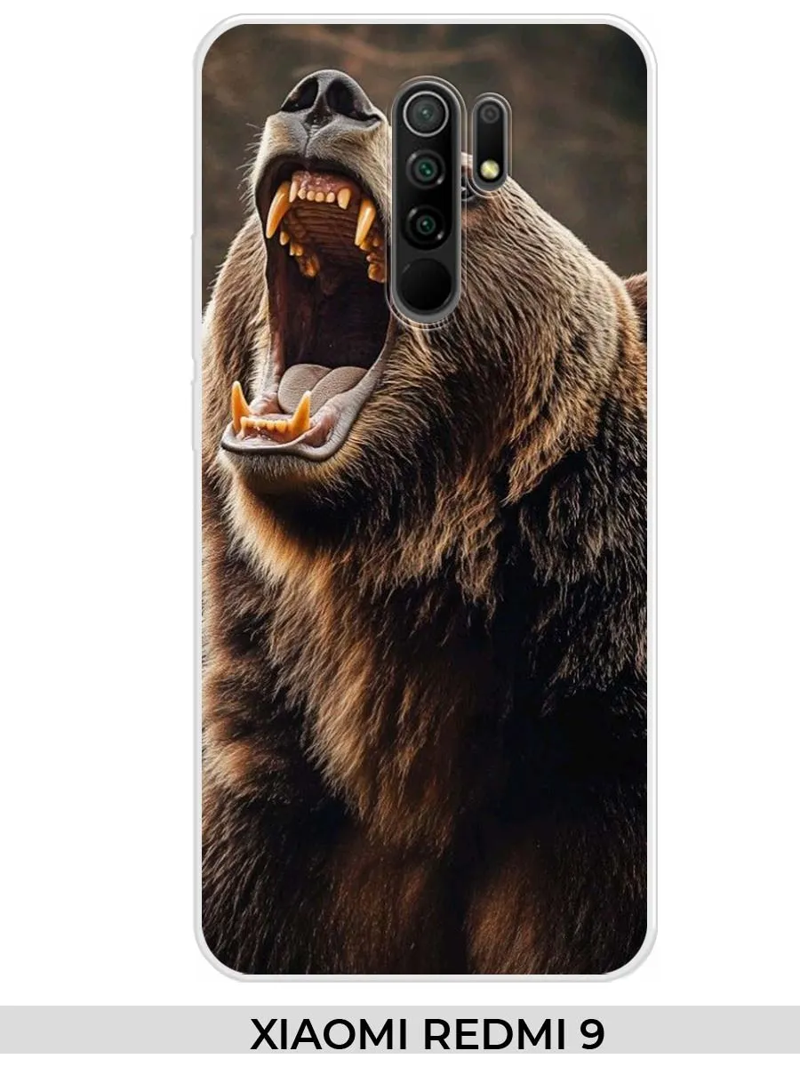 Xiaomi / Чехол на Redmi 9 Redmi 9 Prime Poco M2 Медведь