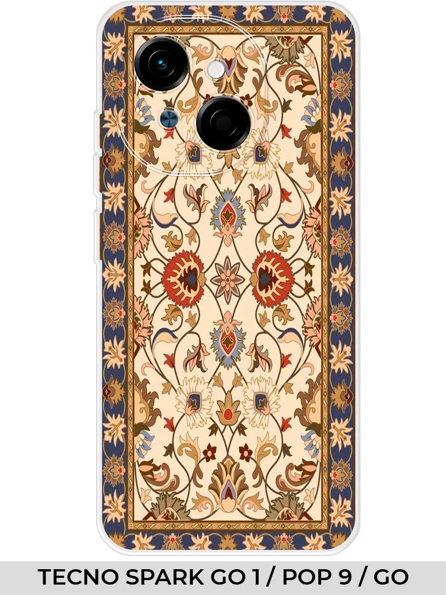 TECNO / Чехол на SPARK GO 1 (4G) 2024 POP9 (4G) GO 2025 ковёр