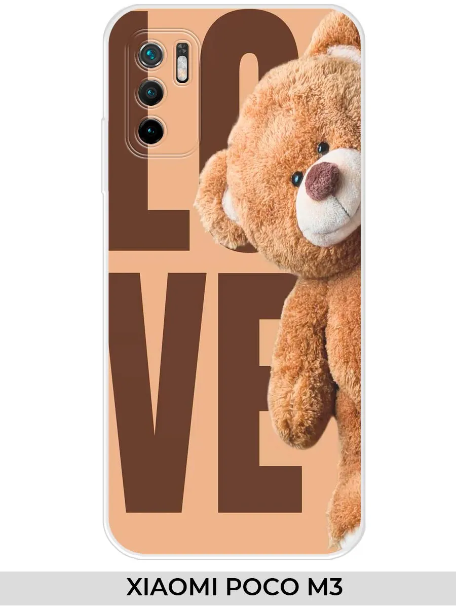 Xiaomi / Чехол на Poco M3 Redmi 9T Redmi Note 9 4G мишка