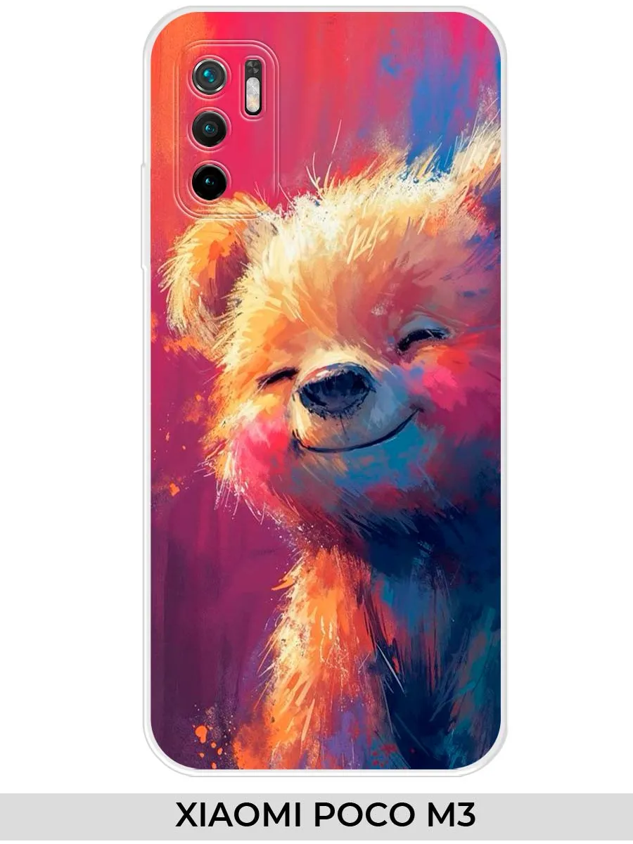 Xiaomi / Чехол на Poco M3 Redmi 9T Redmi Note 9 4G мишка