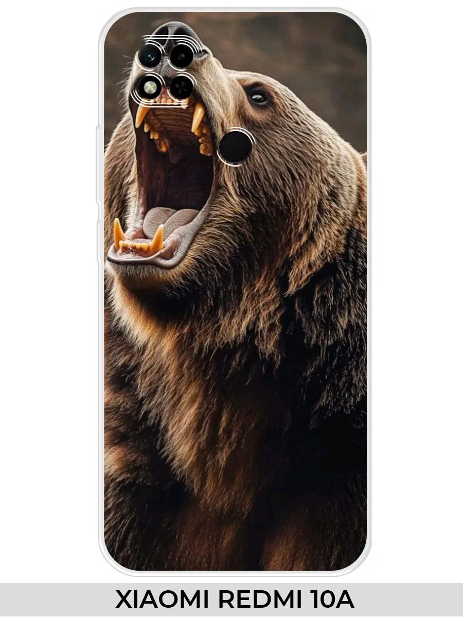 Xiaomi / Чехол на Redmi 10A (для Редми 10А) Медведь
